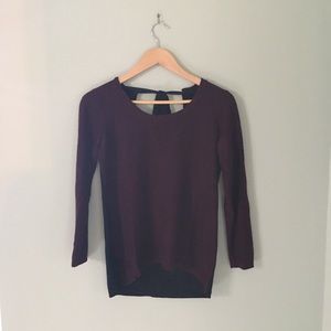Dex maroon sweater